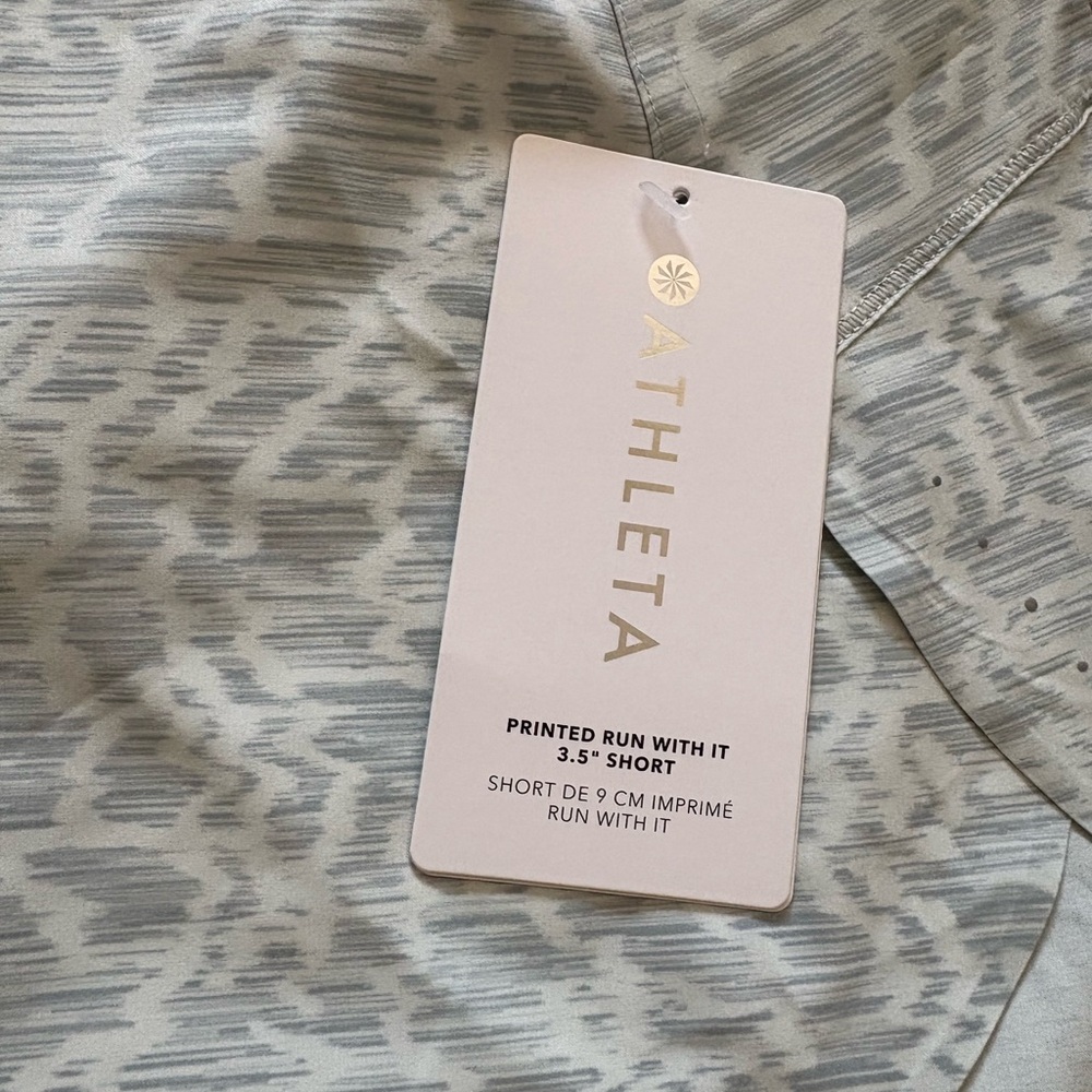 Athleta Light Gray Athletic Shorts - Picture 6 of 7